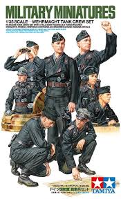 TAMIYA. 1/35 German Tank crew set