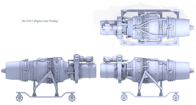 DAS WERK: 1/32 Messerschmitt P.1101 (2 in 1)