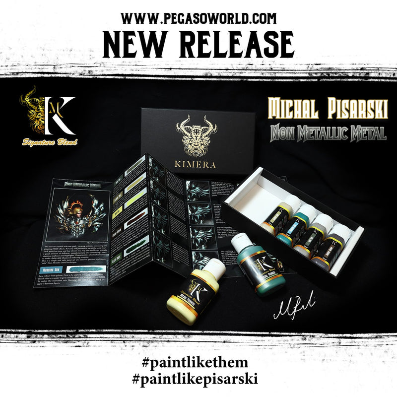 Kimera Kolors – MICHAL PISARSKI SIGNATURE SET – Non Metallic Metal