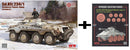 RYE FIELD MODELS. RFMRM5154B 1:35 Rye Field Model Sd.Kfz.234/1 Schwerer Panzer-Spwg [Interior Kit] + Weighted Wheels Set Type A