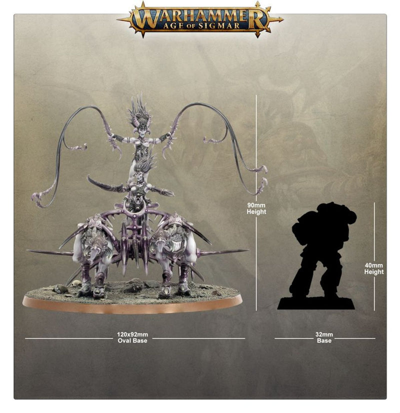 CHAOS DAEMONS: Seeker chariot of Slaanesh