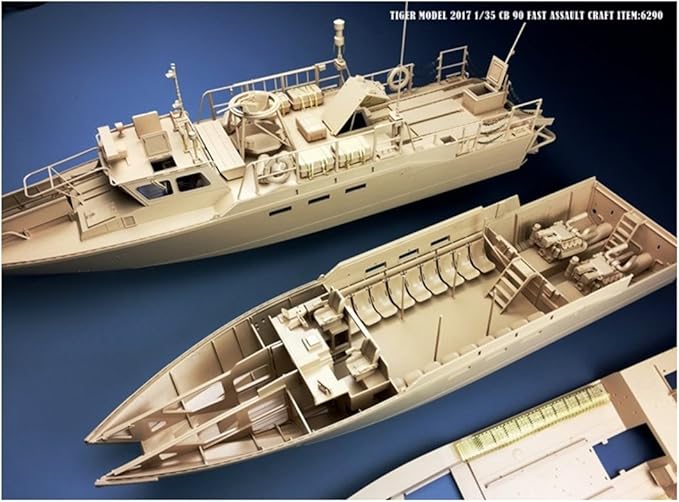 Tiger Model 1/35 Sweden CB-90 FDST Assault Craft CB 90/Combat Boat 1991-present