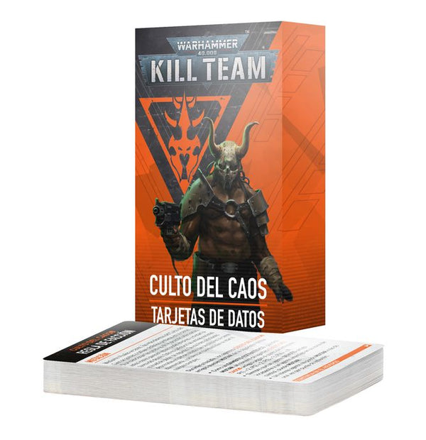 KILL TEAM CHAOS CULT DATACARDS (español)