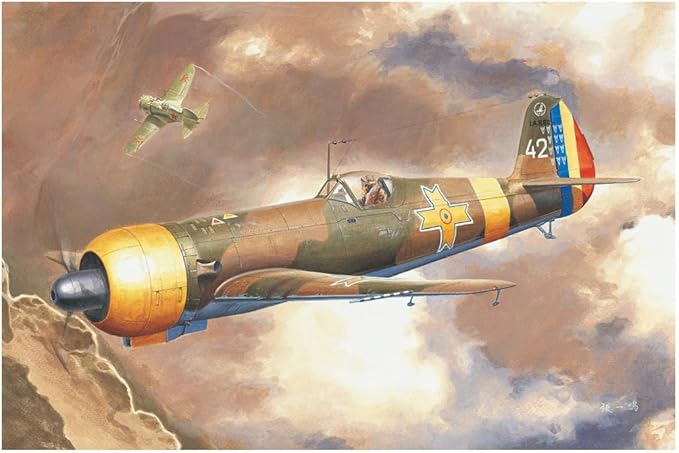 Hobbyboss Romanian Iar-80 Aircraft Model Kit 1/48