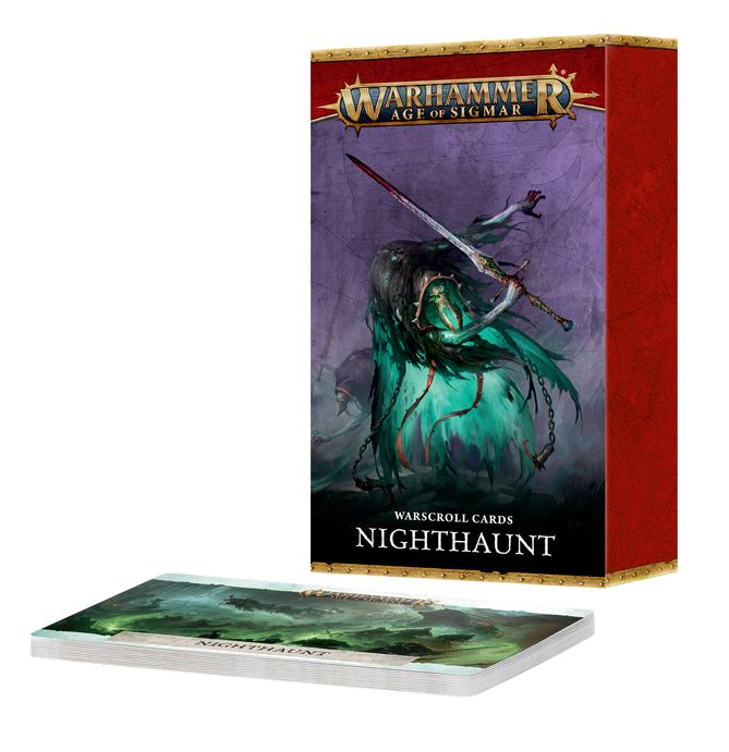 WARSCROLL CARDS: Nighthaunt (INGLÉS)