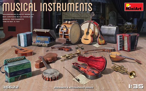 MiniArt: 1/35 Musical Instruments