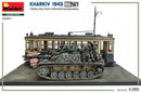 MINIART. 1/35 Kharkiv 1943: Tram & Stug. III Ausf. G w/Crew. BIG SET