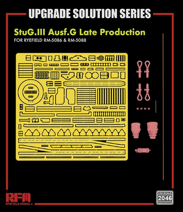 Rye Field Model RM-2046 Upgrade Solution Series for 5086,5088 StuG.III Ausf. G late