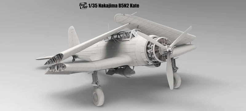 BDMBF005 1/35 Border Model B5N2 Type 97 Attack Bomber (Kate) with Full interior