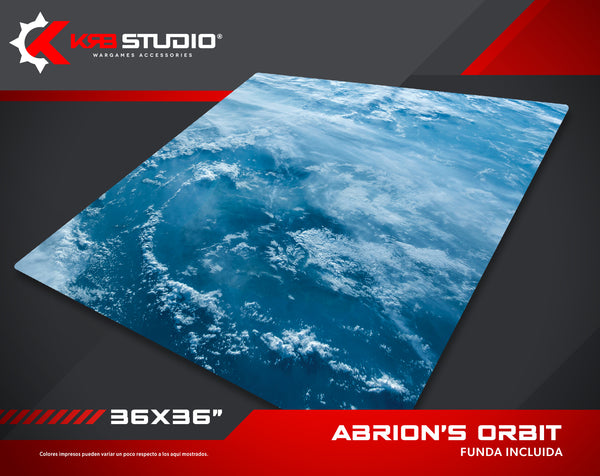 KRB studio: abrion`s orbit Mat 36" x 36"