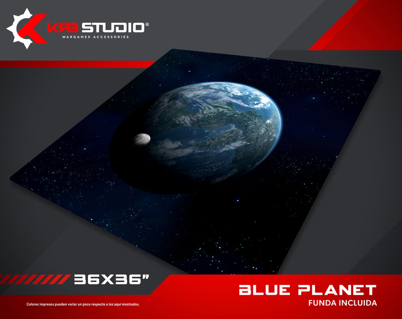 KRB Studio: Blue Planet Mat 36''x36''