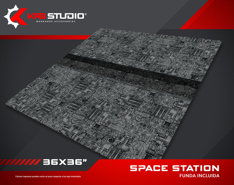 KRB Studio: Space Station Mat 36''x36''