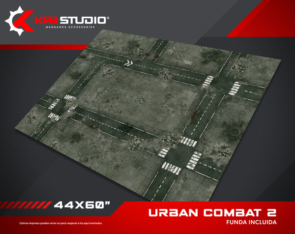 KRB Studio: Urban Combat 2 Mat 44''x60''