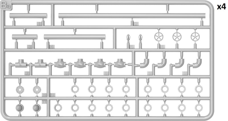 MIART 35652 Miniart 1/35 Pipeline Set