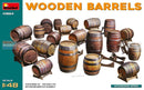 MINIART 1/48 WOODEN BARRELS (49014)