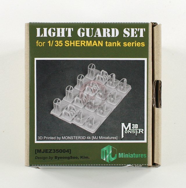 1:35 Sherman Tank Light Guard Set MJ  Miniatures