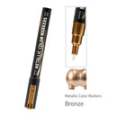 DSP-MKA-12 DSPIAE Super Metallic Colors Markers - Metallic Bronze