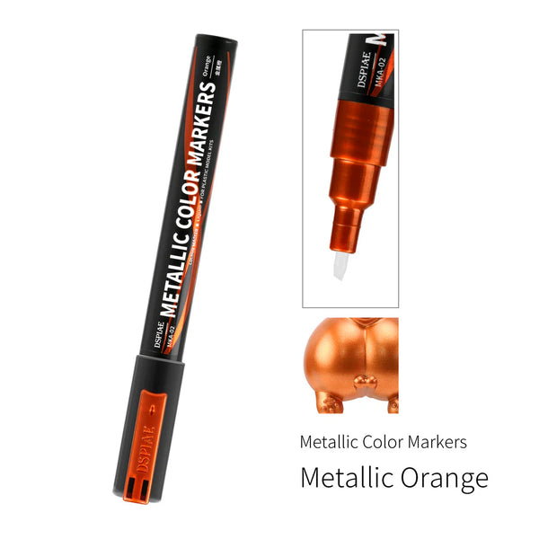 DSP-MKA-02 DSPIAE Super Metallic Colors Markers - Metallic Orange