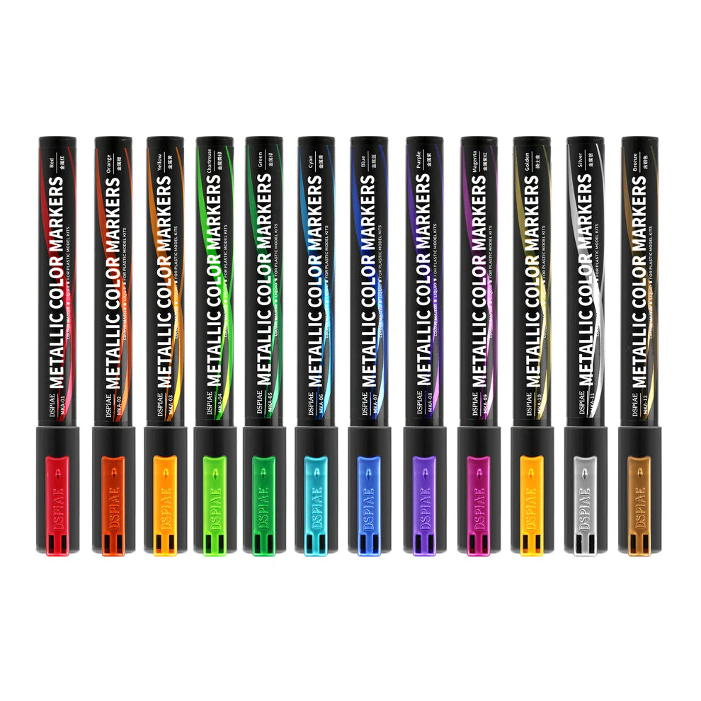 DSP-MKA-08 DSPIAE Super Metallic Colors Markers - Metallic Purple