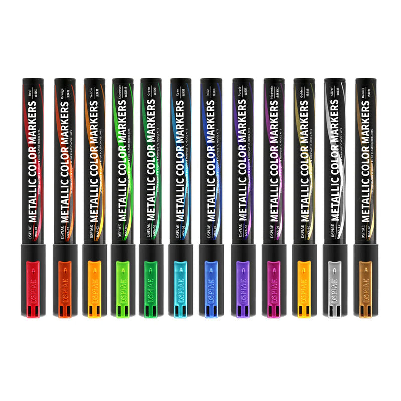 DSP-MKA-05 DSPIAE Super Metallic Colors Markers - Metallic Green