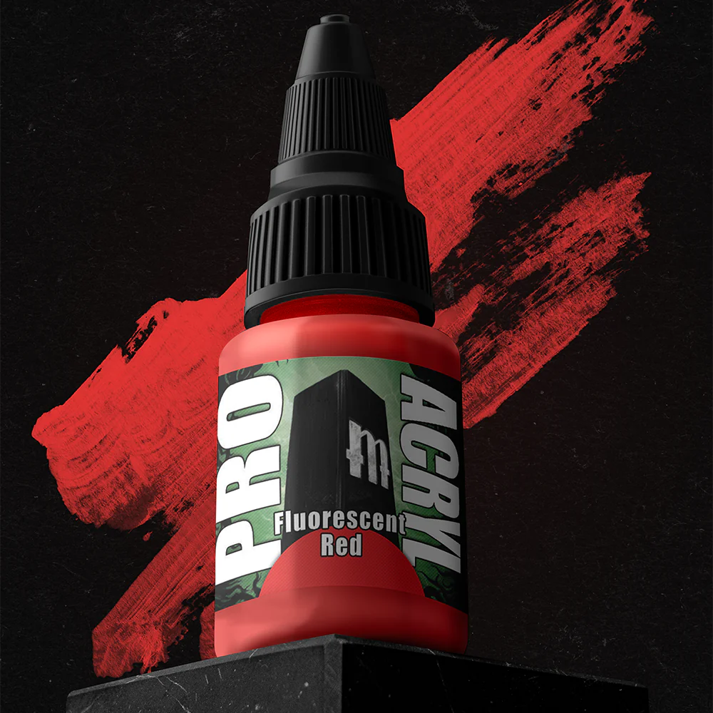 F01-Pro Acryl Fluorescent Red