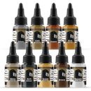 Pro Acryl Metallic Set - 9 colores