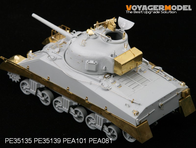 Photodécoupe pour PE351391/35 WWII M4A2 /Sherman Mk-III (pour DRAGON 6062/6313)