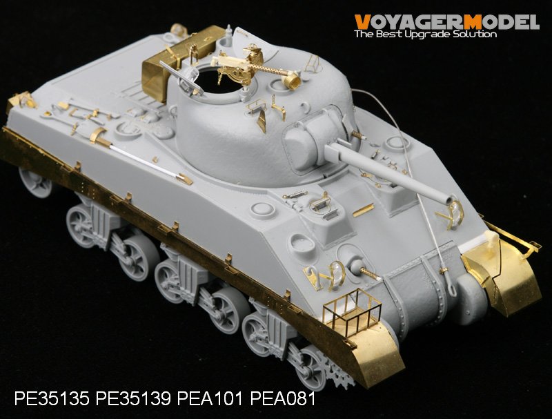 Photodécoupe pour PE351391/35 WWII M4A2 /Sherman Mk-III (pour DRAGON 6062/6313)