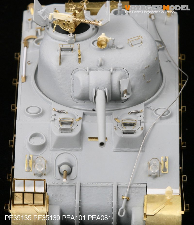 Photodécoupe pour PE351391/35 WWII M4A2 /Sherman Mk-III (pour DRAGON 6062/6313)