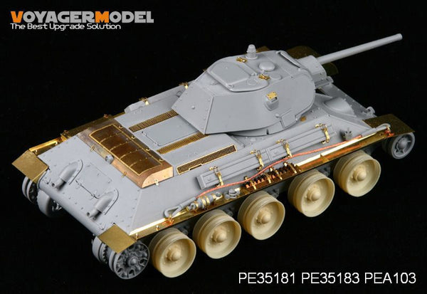 Photodécoupe pour PE351811/35 T-34/76 STZ Mod.1941 (Pour DRAGON 6355)