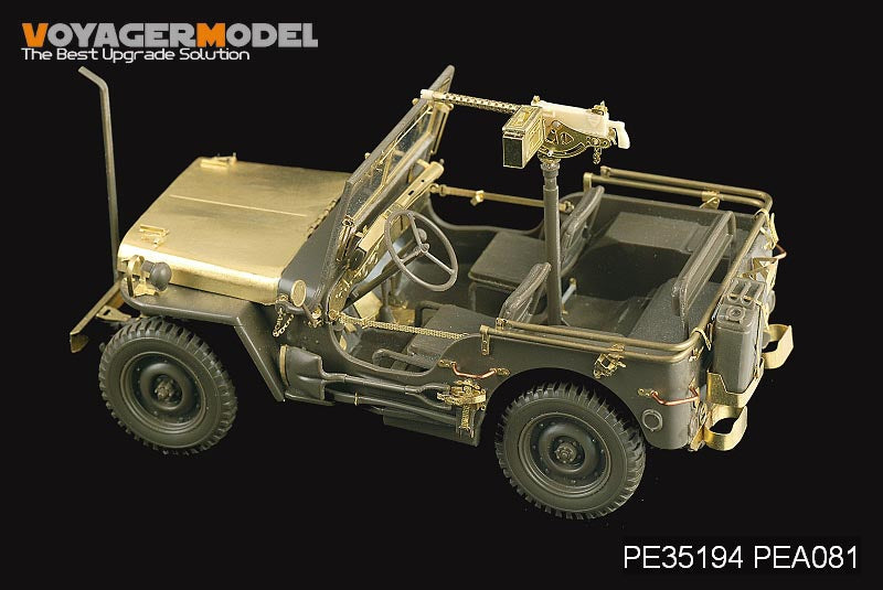 Photodécoupe pour Jeep Willys MB américaine (pour TAMIYA 35219)