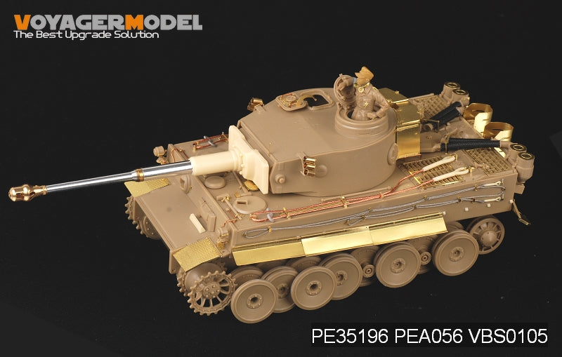 Photodécoupe pour PE351961/35 Tiger I allemand de la Seconde Guerre mondiale, production initiale de la troupe africaine (pour TAMIYA 35227) 