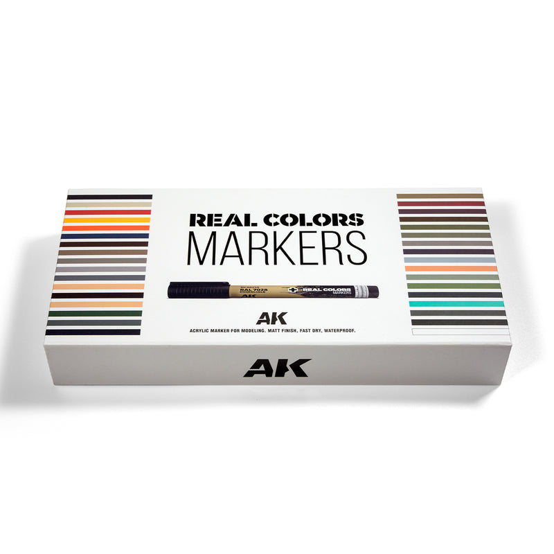 AK RCM150 REAL COLORS MARKERS SPECIAL BOX  34 UNITS