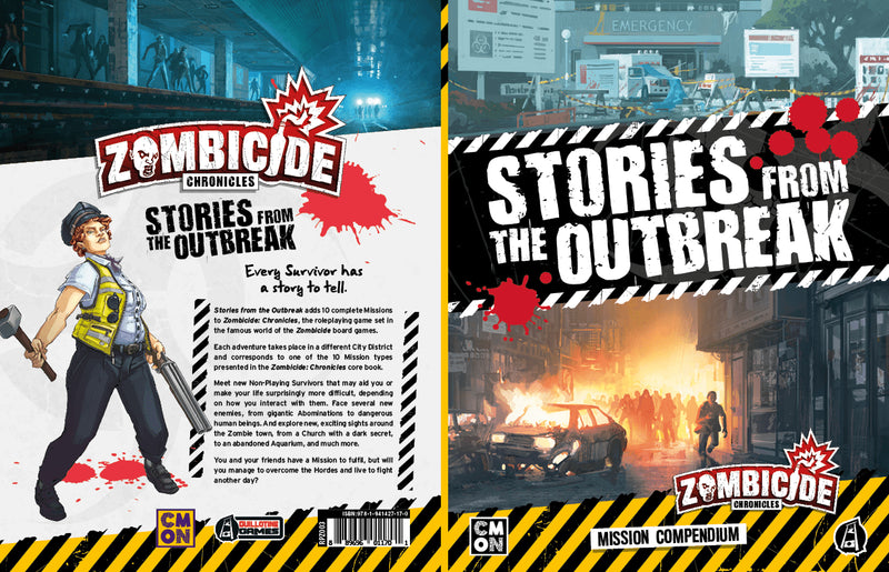 Stories from the Outbreak Zombicide Chronicles Mission Compedium