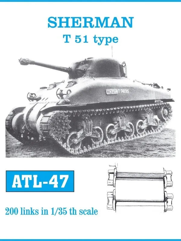 ATL-047 SHERMAN T 51 TYPE 1/35