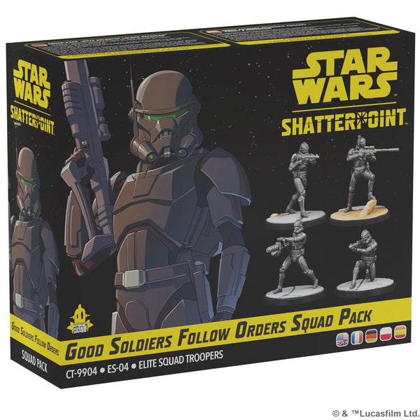 Shatterpoint – Good Soldiers Follow Orders Squad Pack