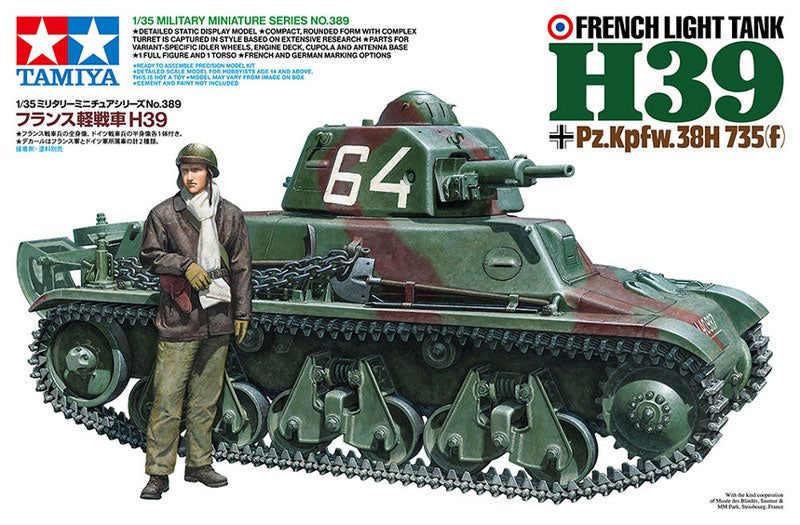 TAM 35389 Tamiya French Light Tank H39 1/35