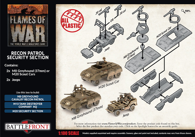 Recon Patrol Security Section (Plastic) (UBX79)
