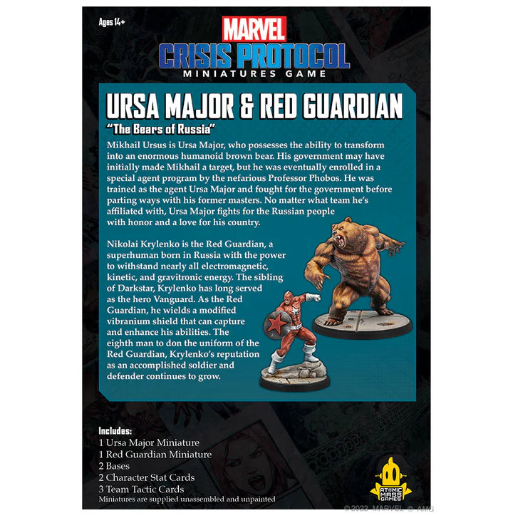 Marvel: Crisis Protocol - Red Guardian & Ursa Major