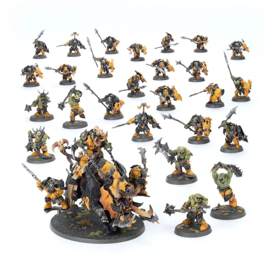 ORRUK WARCLANS: Wrekkamob Battleforce