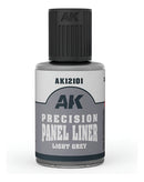 AK12101 Precision Paneliner LIGHT GREY (30ml)