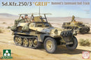 TAKOM (1/35) Sd.Kfz.250² BOX Sd.Kfz.250/1 + Sd.Kfz.250/3 "GREIF" + 1/16 Erwin Rommel (Limited Edition)