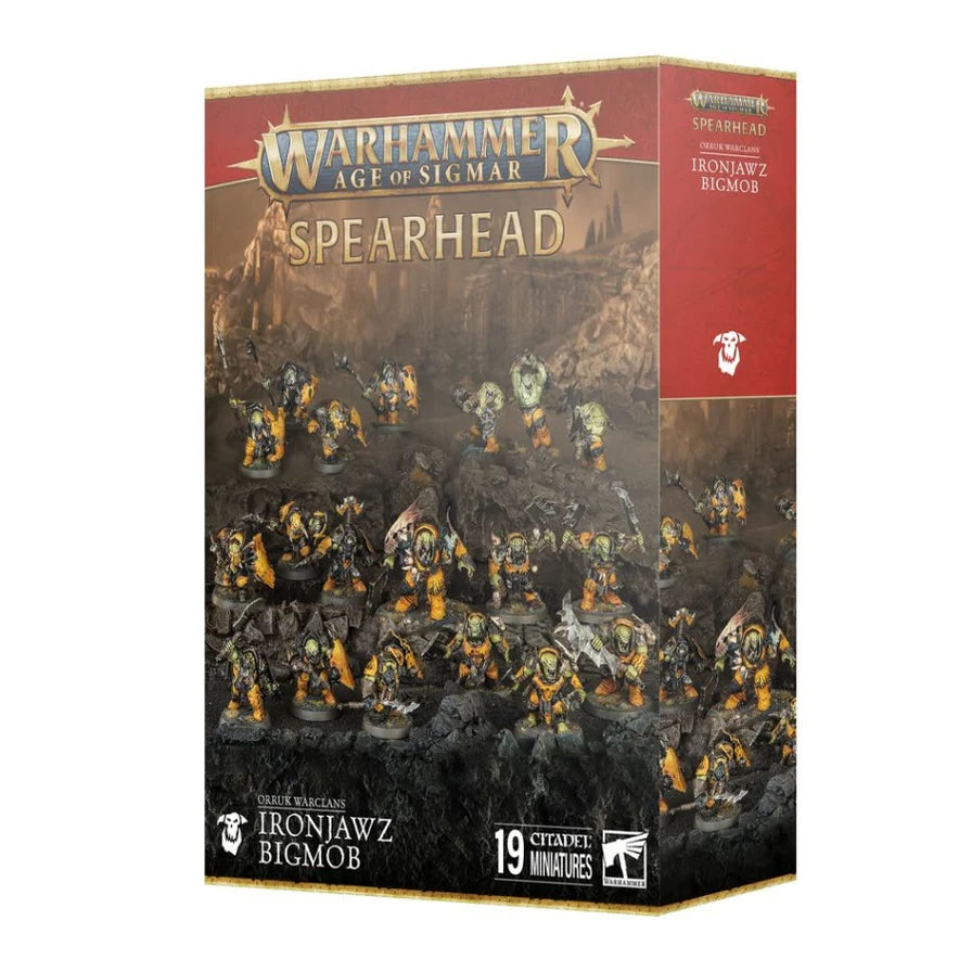 SPEARHEAD: Orruk Warclans, Ironjawz Bigmob