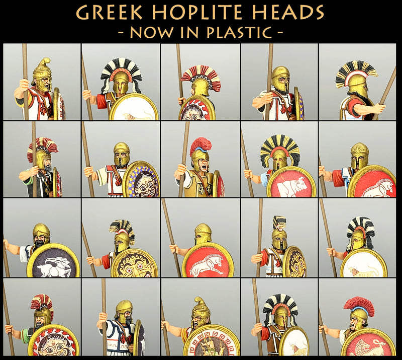 VICTRIX.: Greek Hoplite Heads