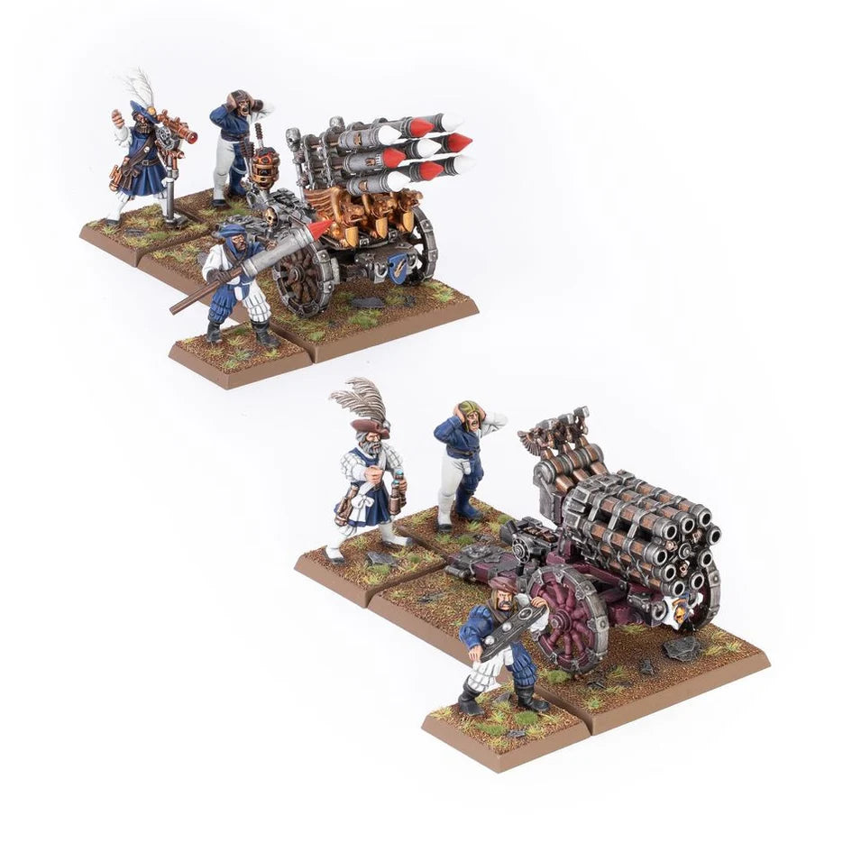 THE EMPIRE OF MAN: Helblaster Volleygun / Helstorm Battery