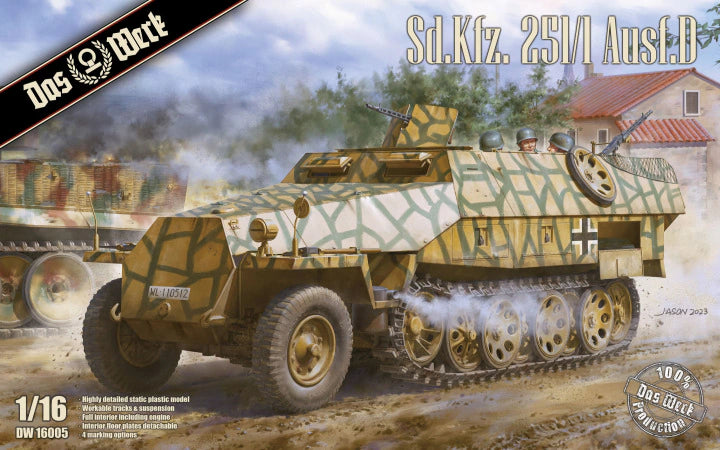 DAS WERK 1/16 Sd.Kfz. 251/1 Ausf.D APC/IFV