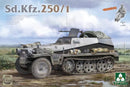 TAKOM (1/35) Sd.Kfz.250² BOX Sd.Kfz.250/1 + Sd.Kfz.250/3 "GREIF" + 1/16 Erwin Rommel (Limited Edition)