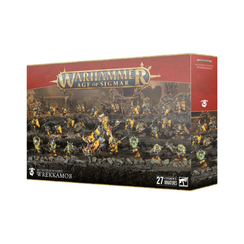 ORRUK WARCLANS: Wrekkamob Battleforce