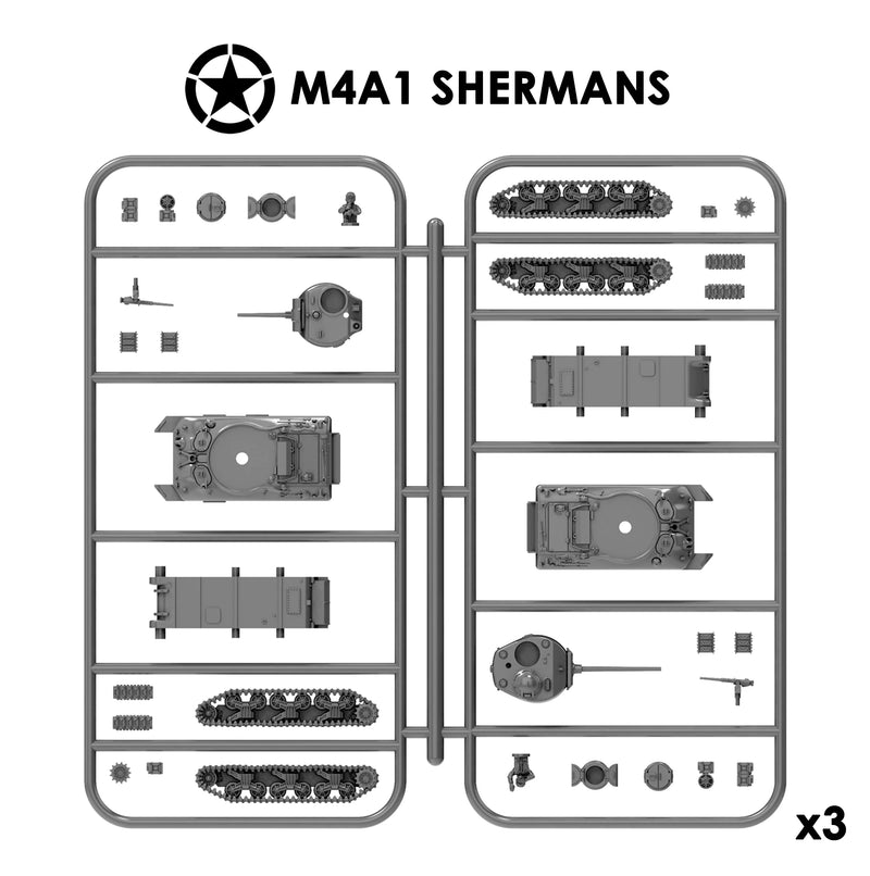 VICTRIX: M4A1 Shermans