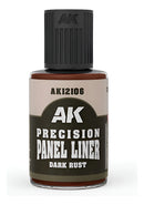 AK12106 Precision Paneliner DARK RUST (30ml)